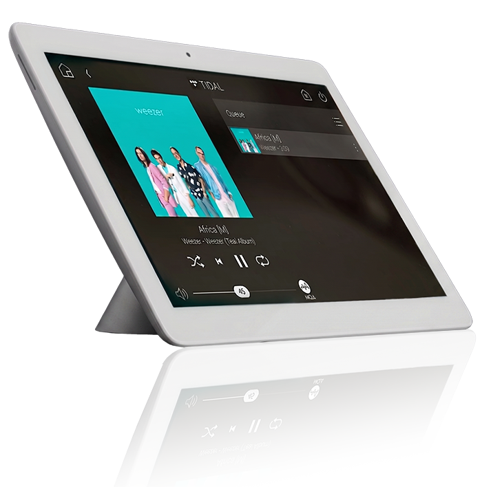 control4 device with tidal interface